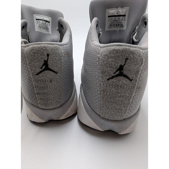 Nike Air Jordan Horizon Low GG Wolf Grey Youth 6.5Y Basketball Sneakers - Picture 4 of 10